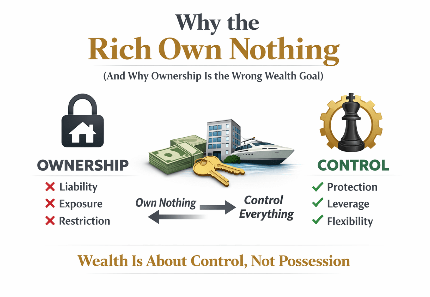 Why the Rich Own Nothing